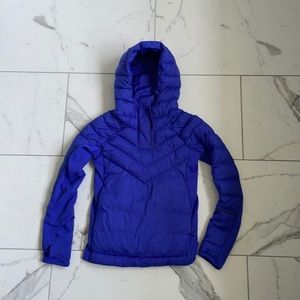 Ivviva girls goose down half zip hoodie coat